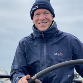 Paul Wijk, schipper van de klipper Nova Cura